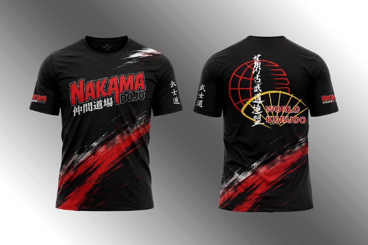T-shirt dry fit Sublimation rouge